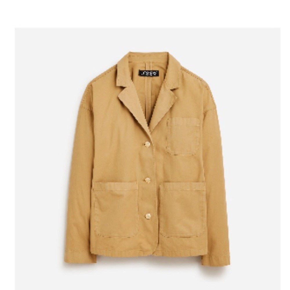 J Crew blazer jacket in chino NWT - Picture 2 of 8